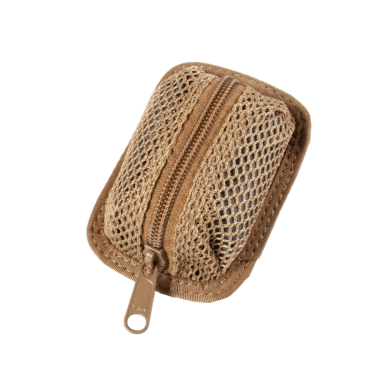 HSGI Velcro Mounted Mesh Utility Pouch (Color: Coyote Brown