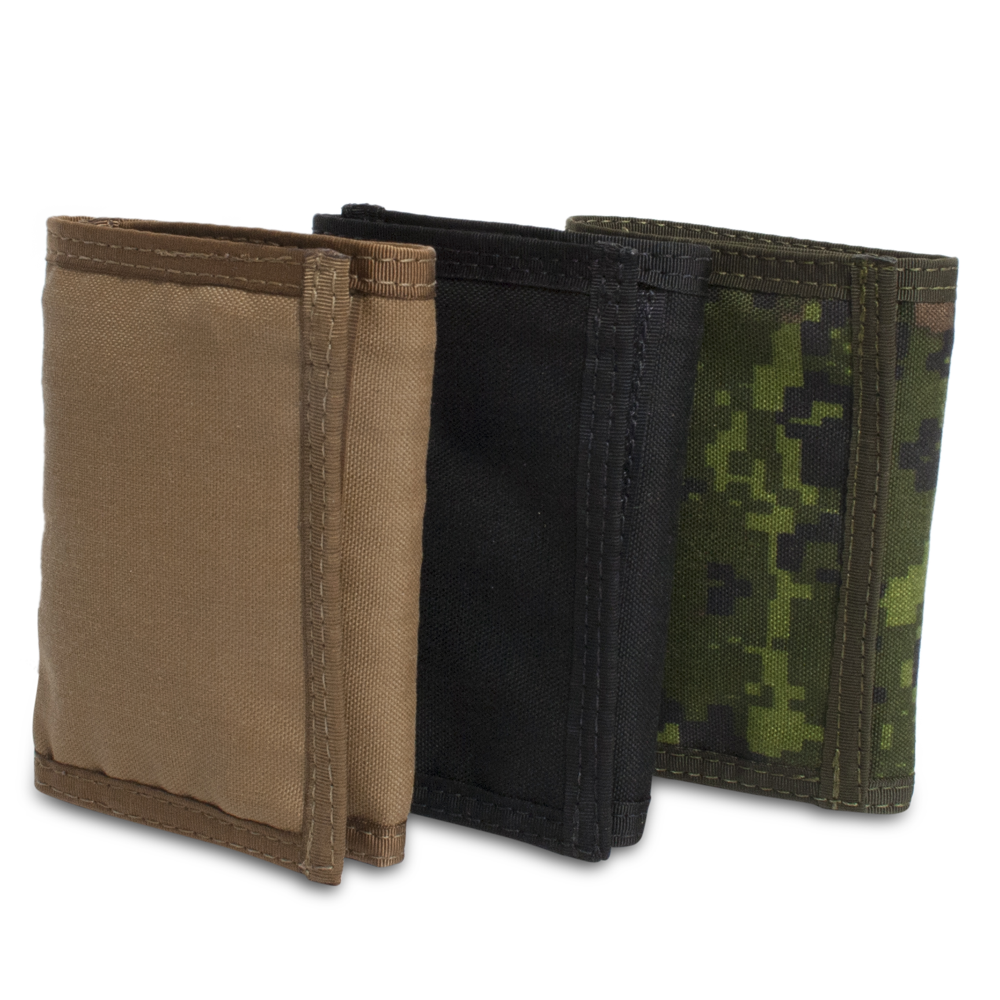Zippered Trifold Wallet – Tactical Notebook Covers