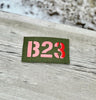 Custom Call Sign Patch | 2 x 3.5" Laser Cut Badge with Hook Fastener | Personalized Tactical Patch with Your Text | Call-Sign Badge