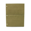 Double-sided Loop Fastener Patch Pages, fits a 3-Ring Binder