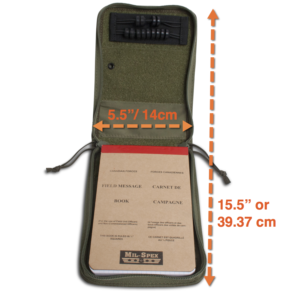 Canadian Field Message Pad Cover System – Tactical Notebook Covers