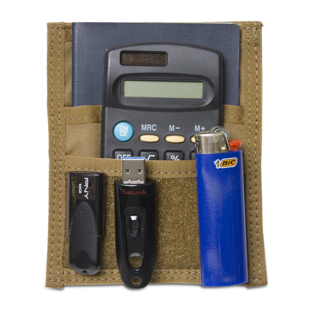Detachable Passport Pouch – Tactical Notebook Covers